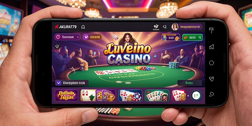 Tampilan gameplay Live Casino yang mengesankan di AKURAT79.