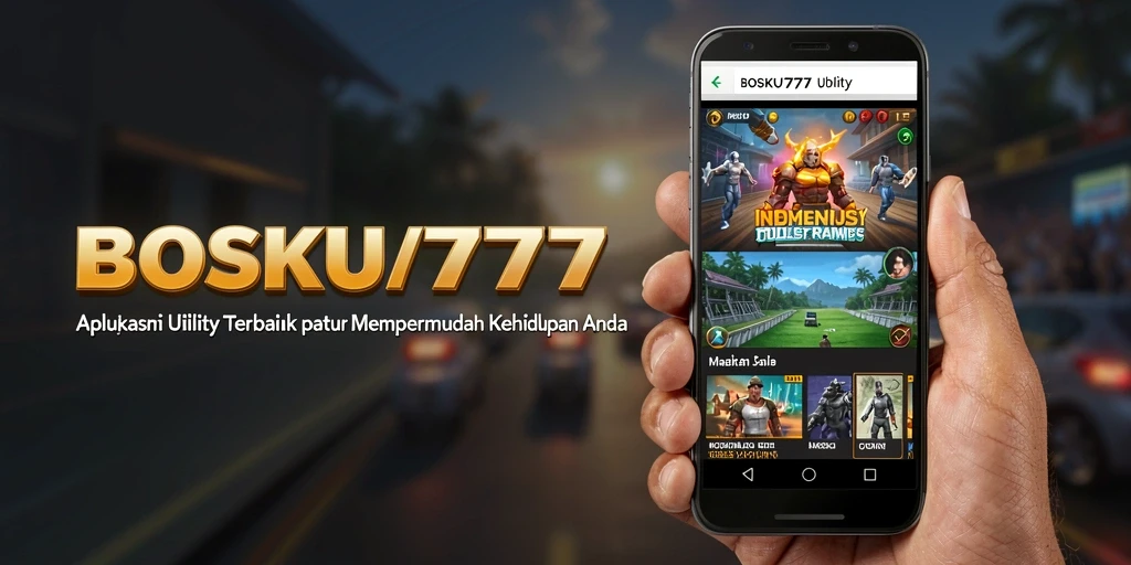Tampilan antarmuka BOSKU777 yang ramah pengguna dan intuitif.
