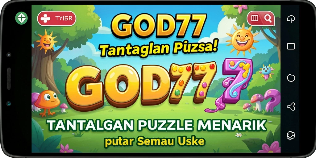 Gameplay <strong>GOD77</strong> yang menantang dan menyenangkan dalam bentuk puzzle.