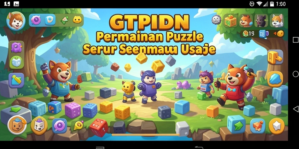 Tampilan gameplay GTPIDN yang memikat dan penuh tantangan.