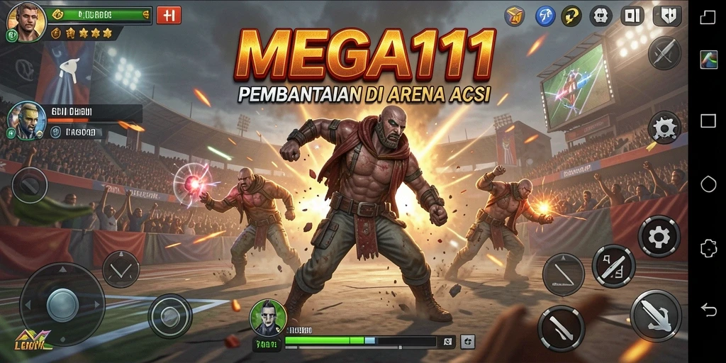 Gameplay seru dan mendebarkan di MEGA111 dengan pertarungan yang intens.