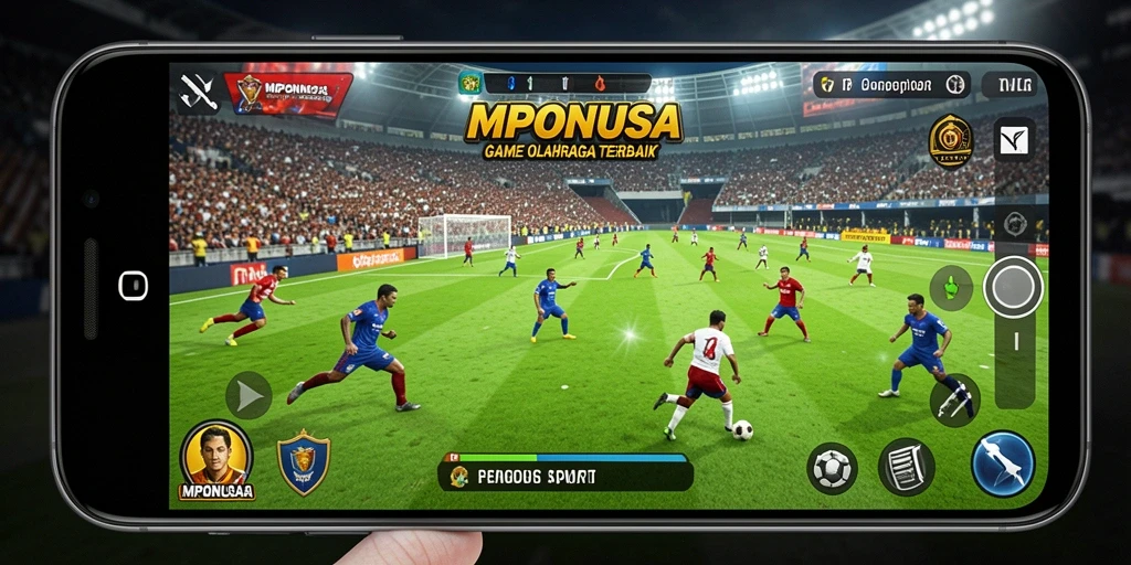 Gameplay menarik dari MPONUSA yang menunjukkan aksi olahraga seru.