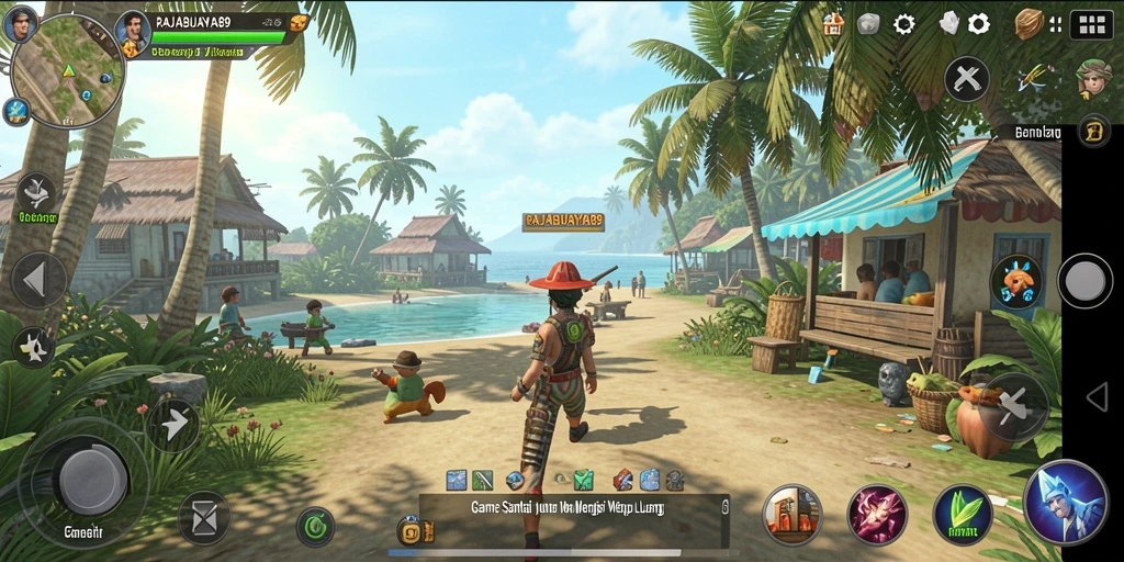 Tampilan gameplay RAJABUAYA89 yang menarik dan intuitif.