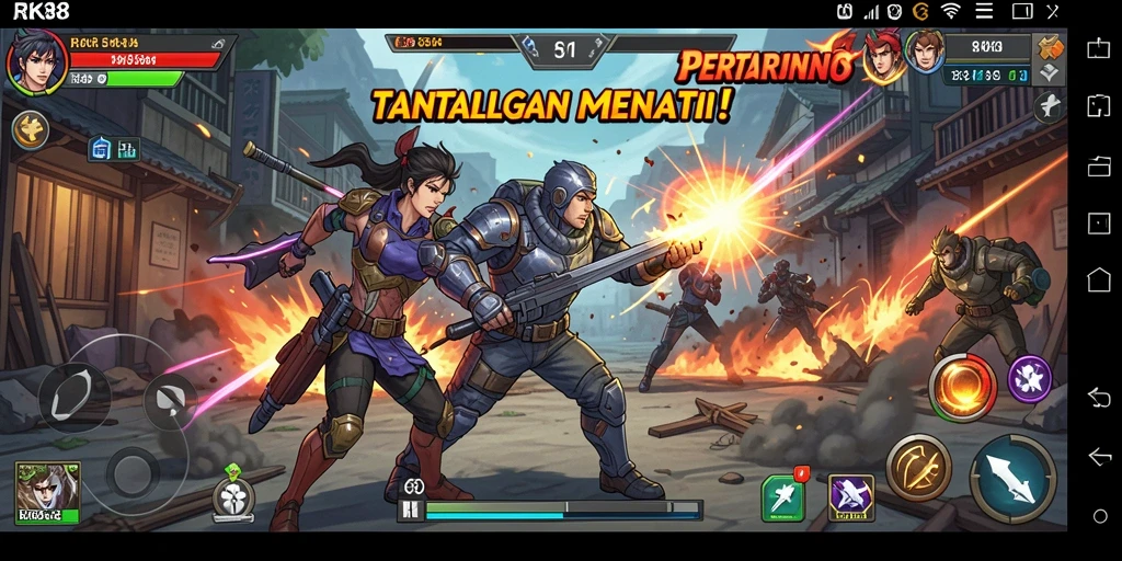 Gameplay seru RK88 dengan aksi cepat dan grafis memukau.