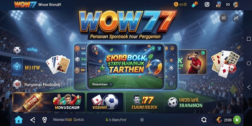 Tampilan gameplay WOW77 yang menarik dan mudah dinavigasi.